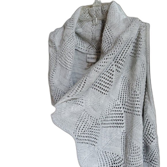 EUC Sioni Sleeveless Cardigan Duster Size Small - Picture 4 of 10